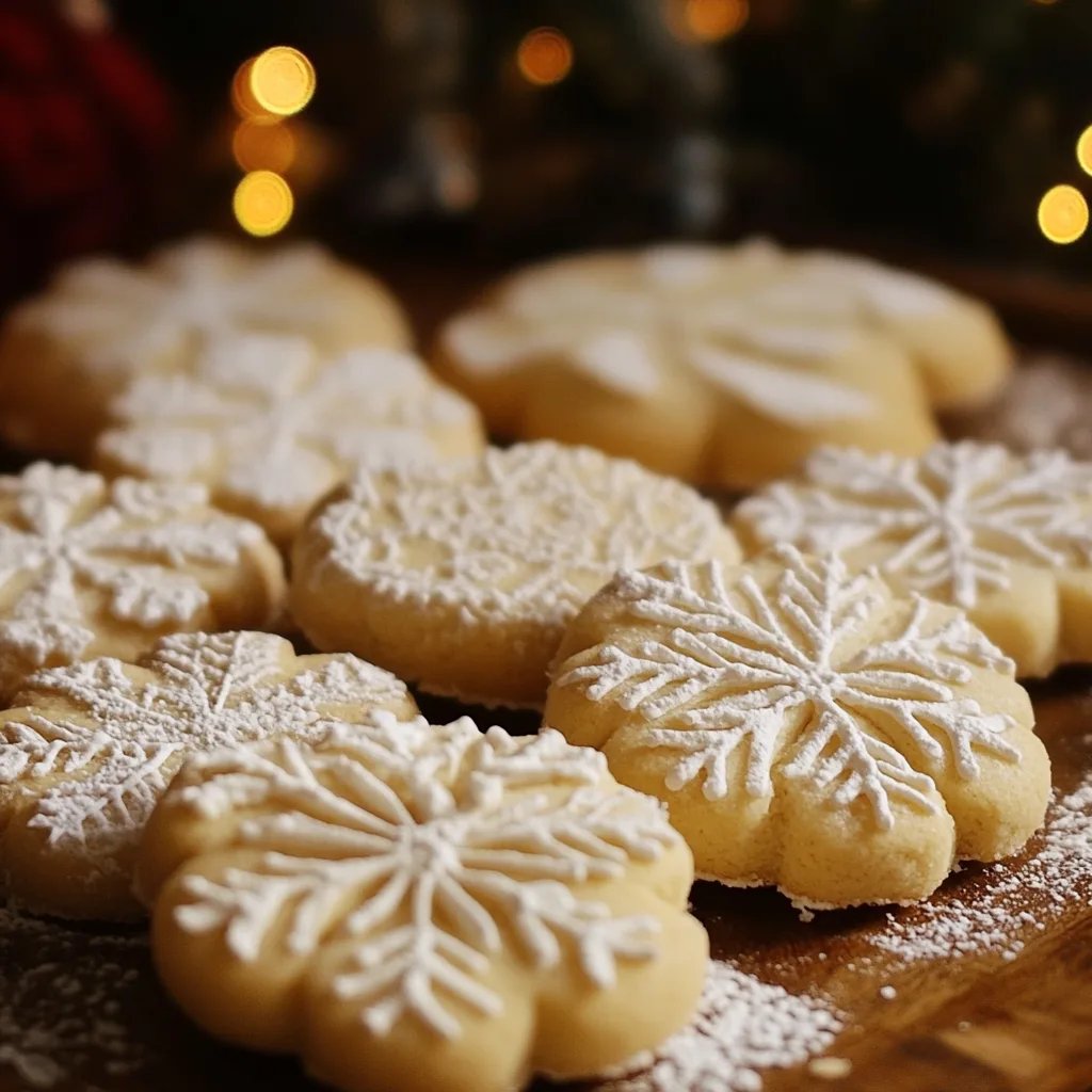 Schneeflöckchen - feine Plätzchen