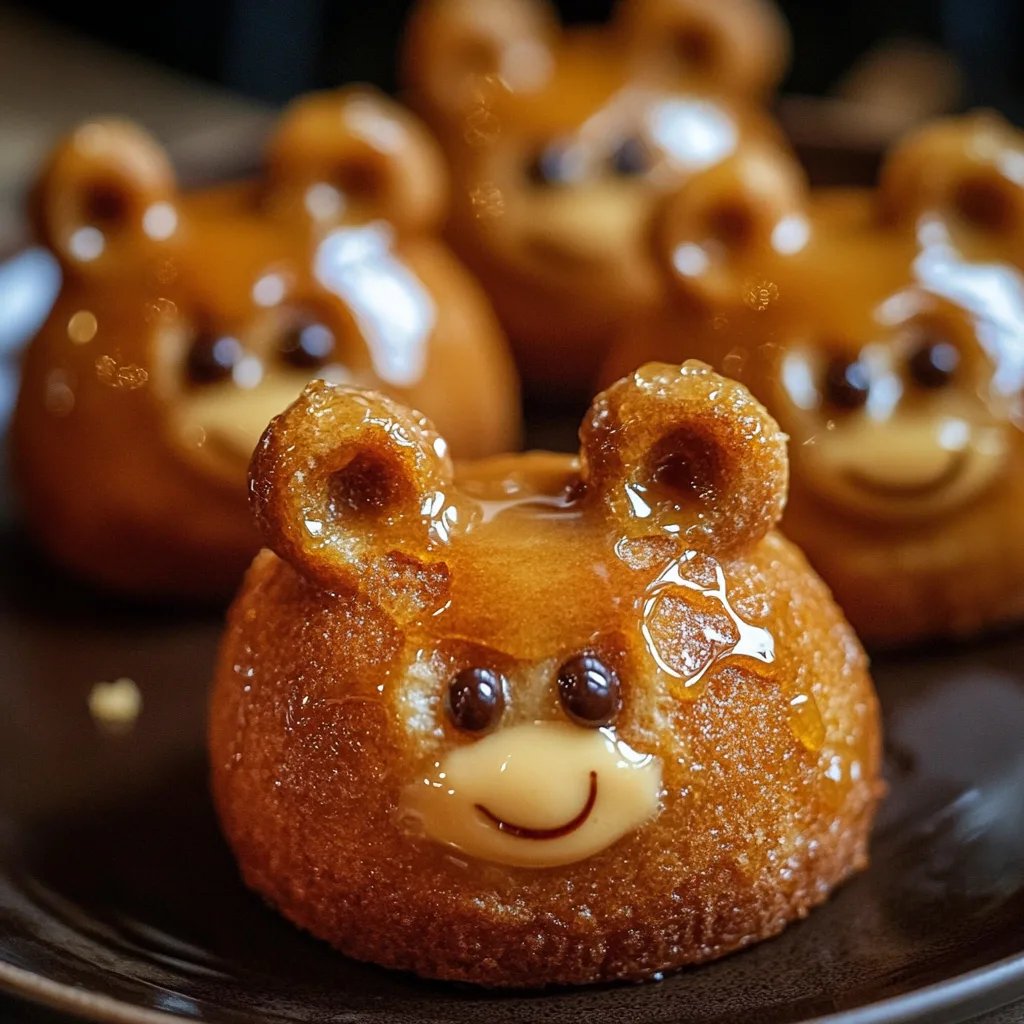 Bärenkekse mit brauner Butter und Ahornsirup