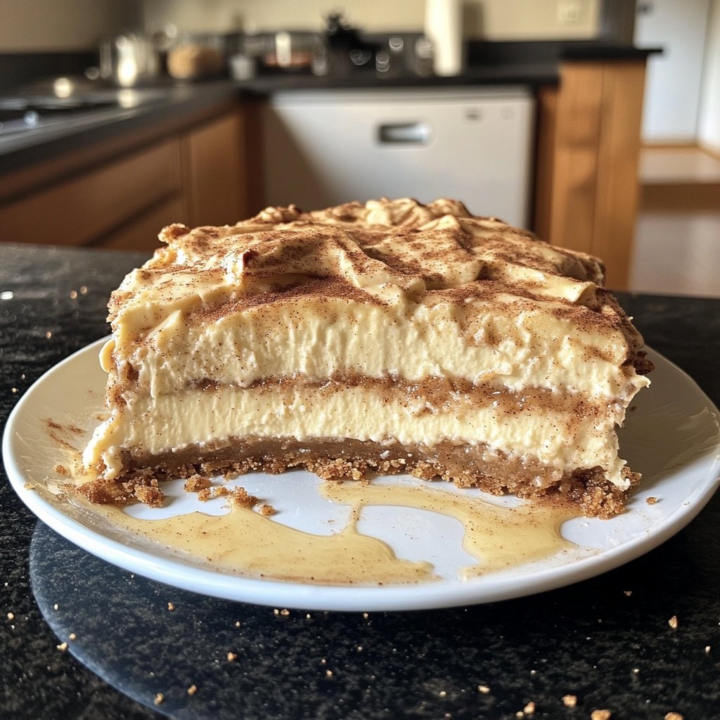 Zimtstern-Cheesecake – Weihnachts-Baking-Dessert