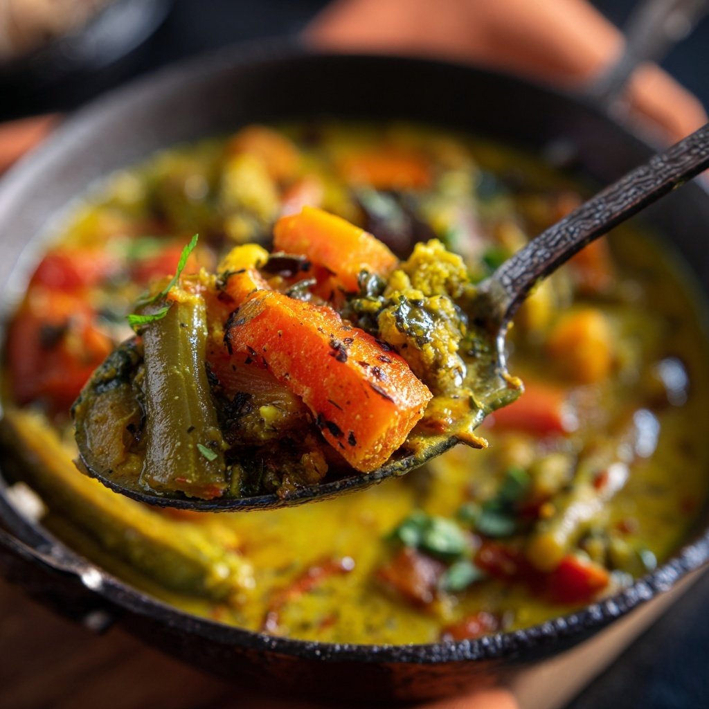 Pikantes Gemüsecurry mit Vanille