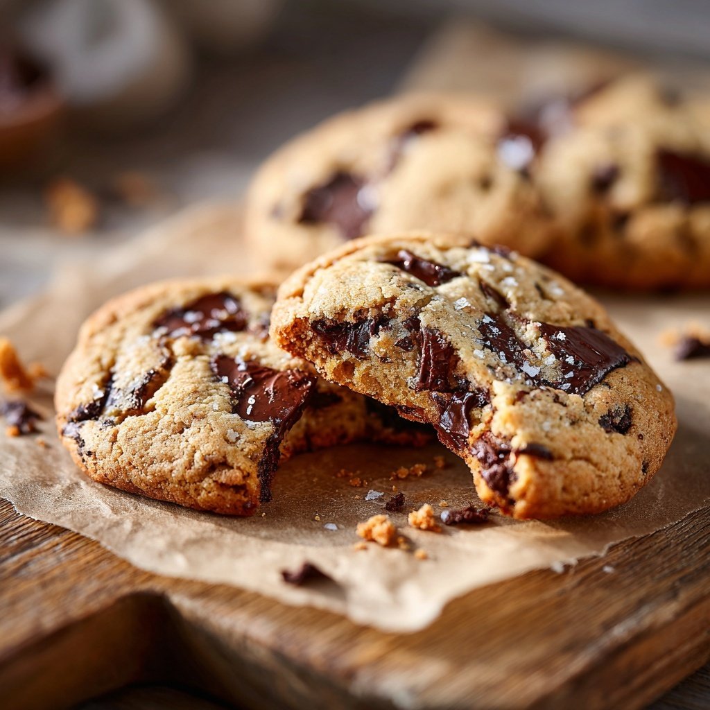 Schokoladen-Vanille-Chip Cookies backen