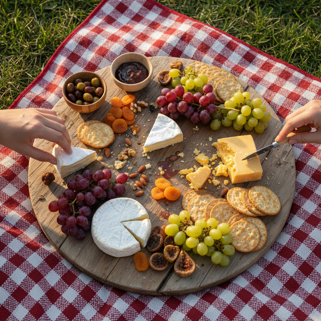 Romantisches Picknick Charcuterie Set