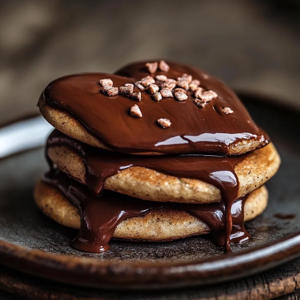 Nutella Plätzchen für Weihnachten