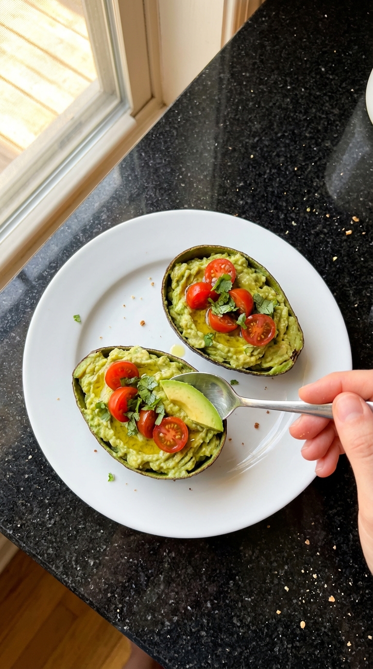 Einfache Avocado Bowls