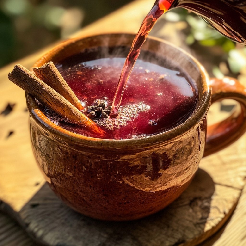 Punsch mit Zimt und Nelken