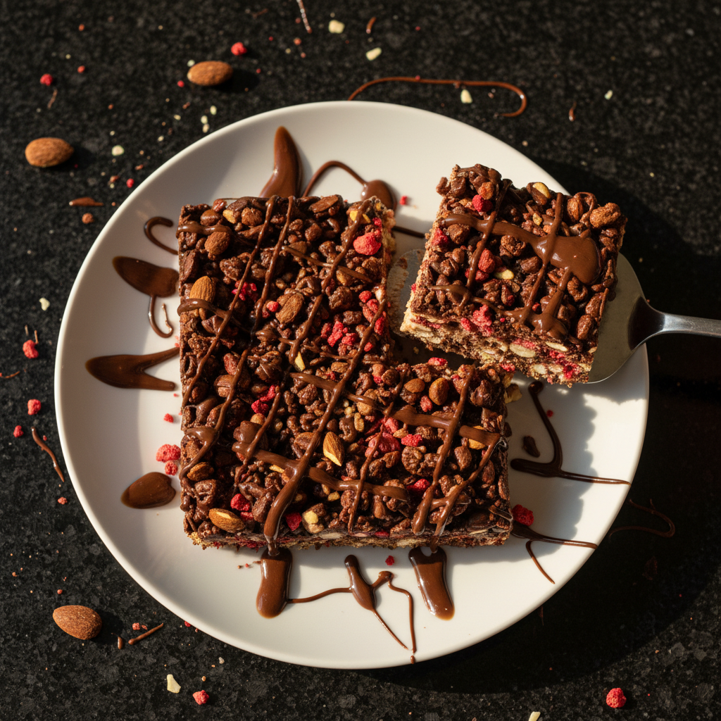 Schokoladen Erdbeer Mandel Crunch