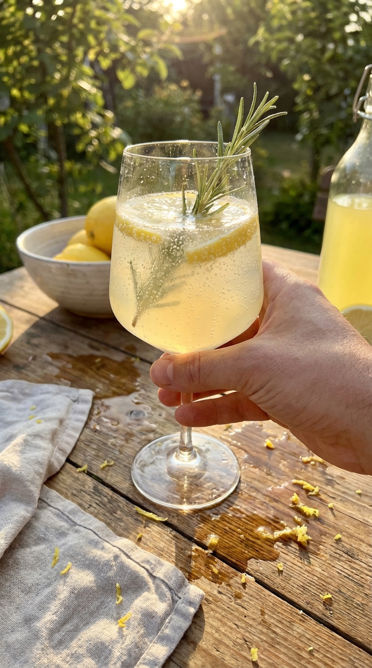 Limoncello Zitronen Spritz