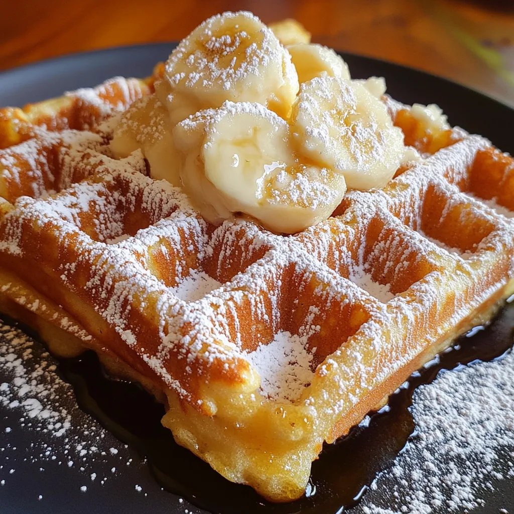 Bananenwaffeln