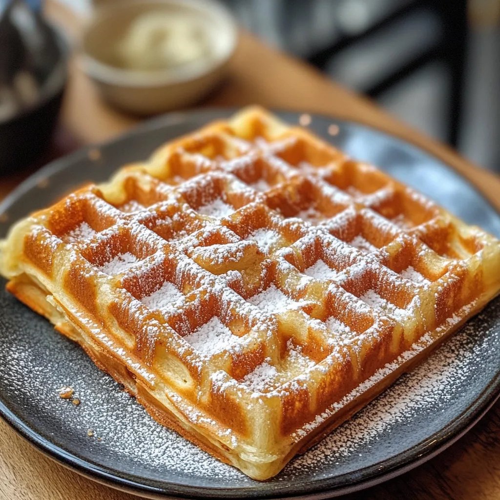 Waffelteig – das schnelle Grundrezept