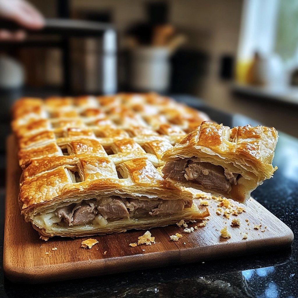 Schweinefilet im Blätterteig