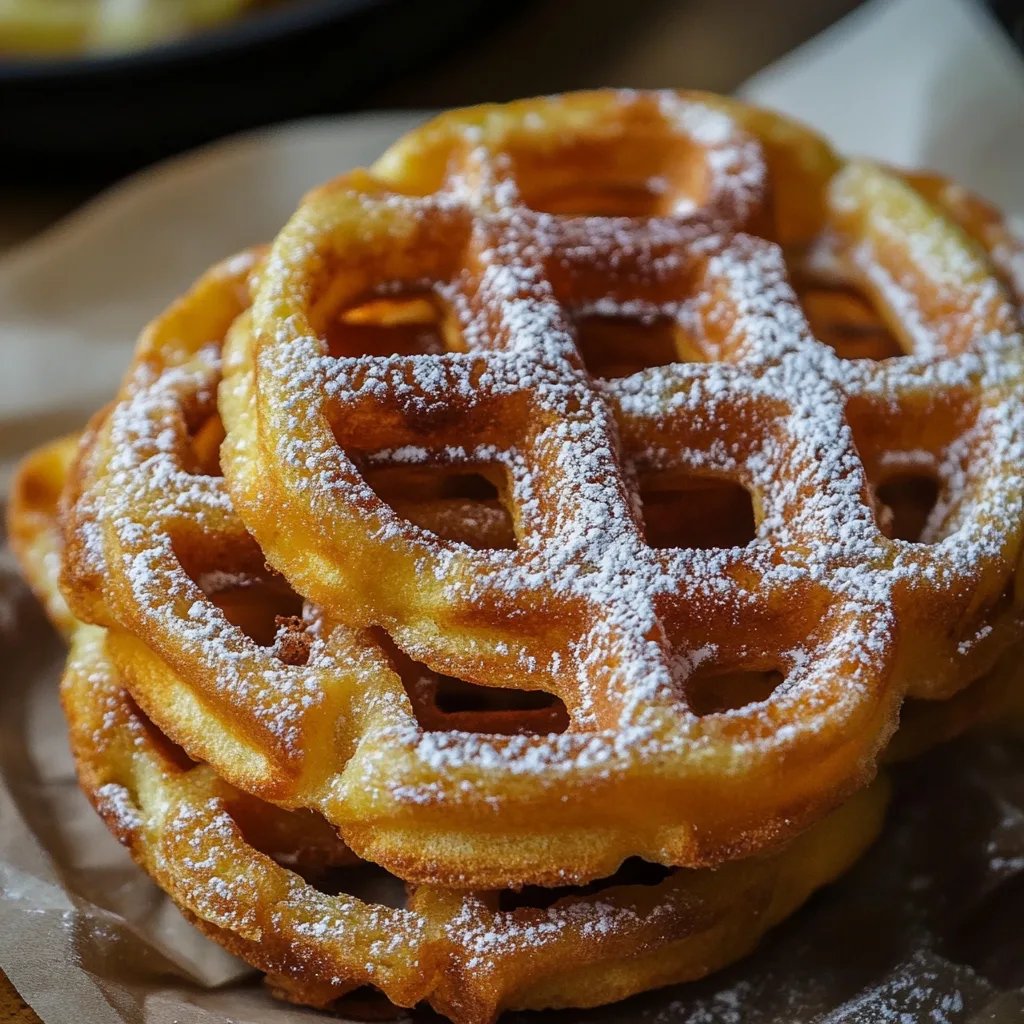 Schwedische Apfelwaffeln