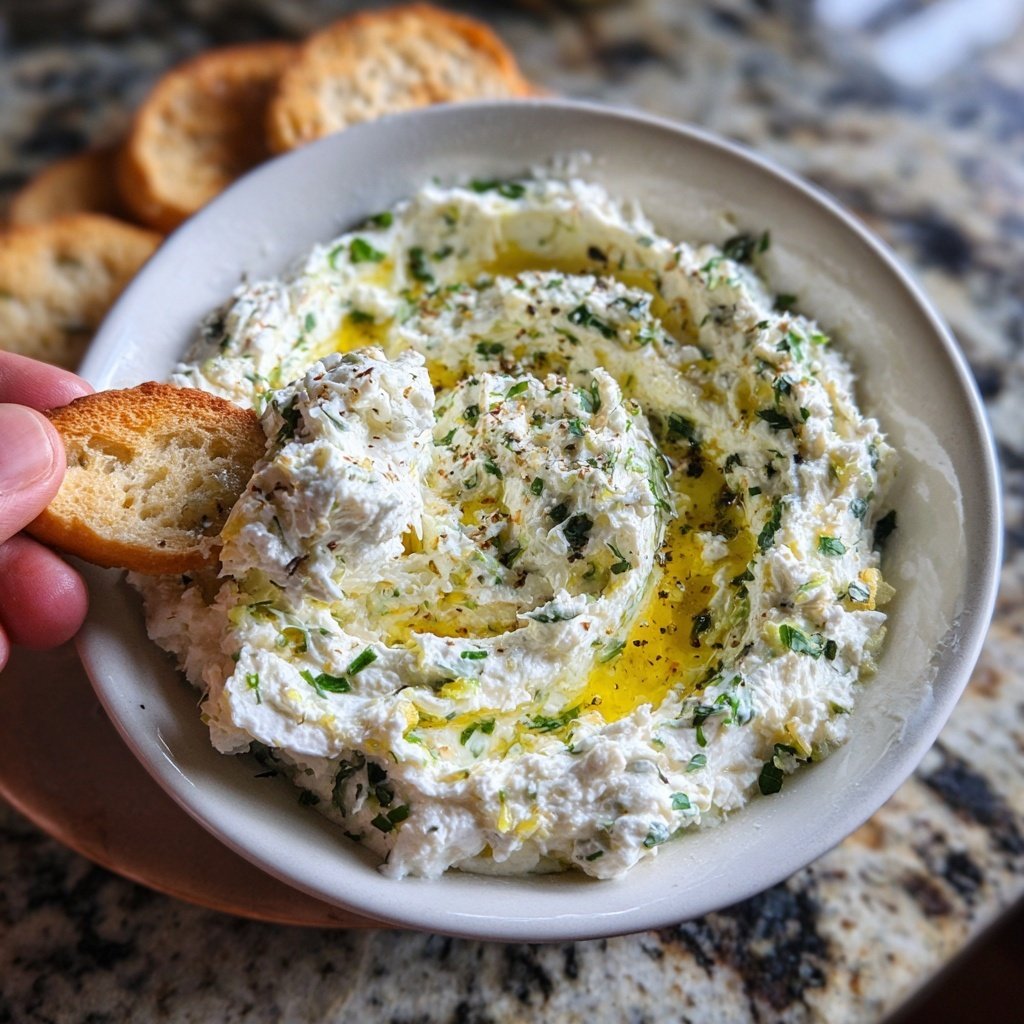 Geschlagener Feta Dip