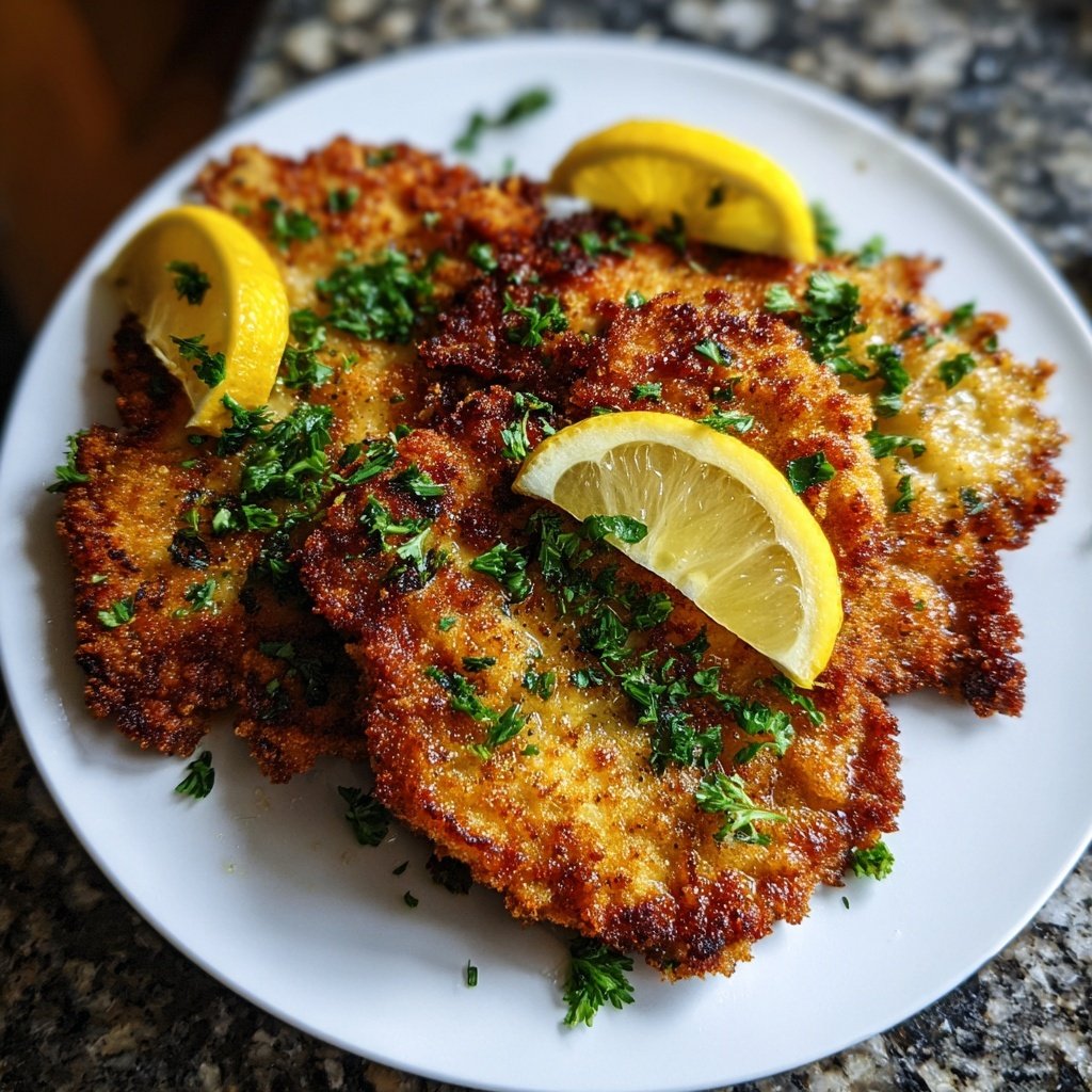 Einfache Schweineschnitzel