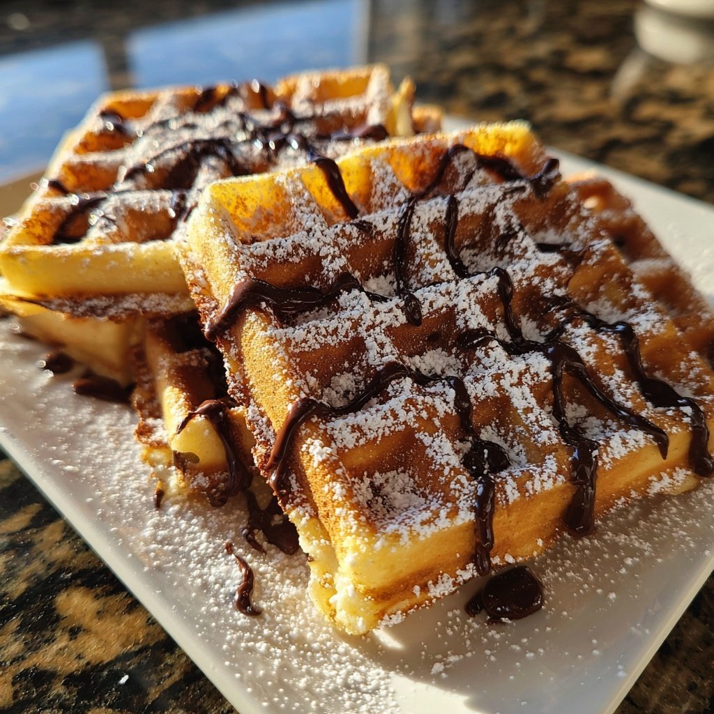 Waffelkekse Rezept - einfach & schnell